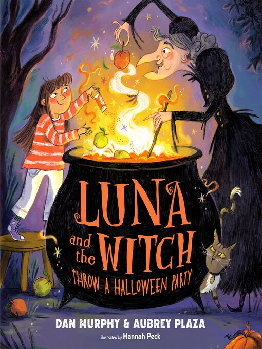 Cover image for Luna and the Witch Throw a Halloween Party